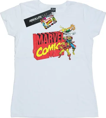Produktbild von Marvel Comics - T-Shirt für Damen BI29675 (XL) (Weiß)