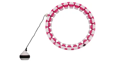 Produktbild von Hula-Hoop-Reifen Smart Gymnastics Hoop dunkelrosa