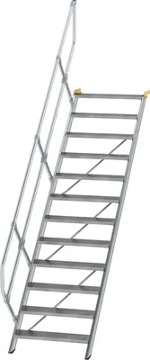 Produktbild von MUNK Treppe 45°  inkl. einen Handlauf, 800mm Stufenbreite, 12 Stufen