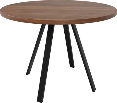 Produktbild von Runder Esstisch (80×80×75cm), Küchen-Esstisch, runder Couchtisch für 4 Personen, geeignet für Esszimmer, Wohnzimmer, Tischbeine aus Metall