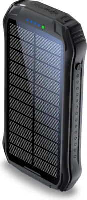 Obrázok produktu pre Powerbanka BOOMPODS Neutron SOLAR 10000mAh čierna