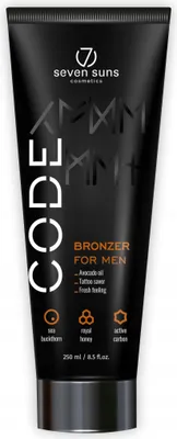 Zdjęcie produktu dla 7suns Code Bronzer Dla Mężczyzn 250ml