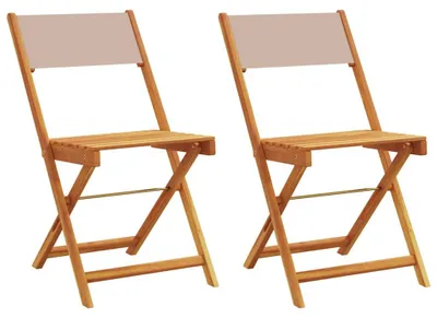 Produktbild von VidaXL 367683, Terrasse, Akazienholz, Polyester, Graubraun, 110 kg, 410 mm, 525 mm