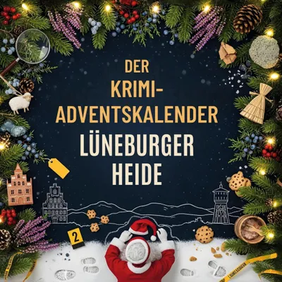 Produktbild von Der Krimi-Adventskalender Lüneburger Heide