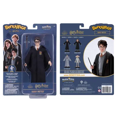 Immagine prodotto di Noble Collection - Figurka Harry Potter z różdżką Bendyfigs 19cm