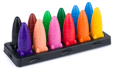 Imagen del producto de JOLLY 5956-0001 JOLLY Rocket Wachsmalstifte farbsortiert, 12 St.