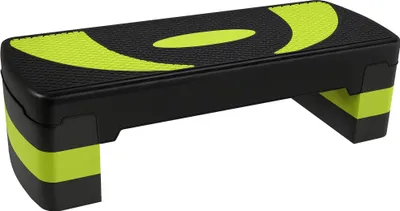 Produktbild von HOMCOM Steppbrett Aerobic-Stepper höhenverstellbar mit 3 Stufen 10/15/20 cm Grün
