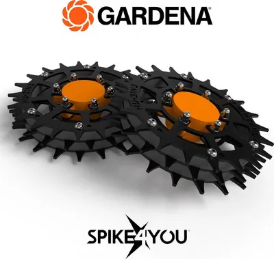 Obrázek produktu pro Kola pro robotickou sekačku GARDENA MINIMO, nerezová ocel, 3 mm