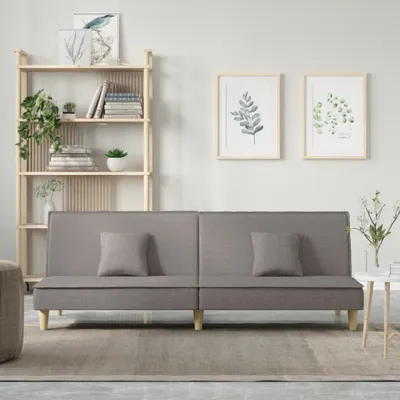 Produktbild von Schlafsofa Taupe Stoff , Schlafsofas Design 2024