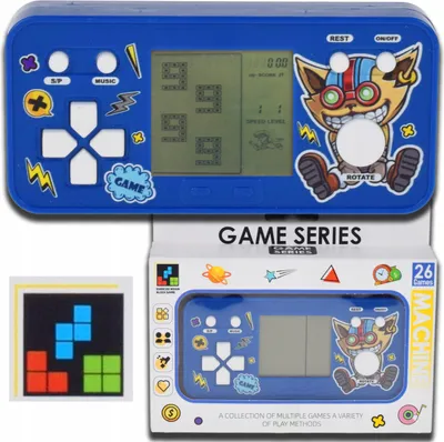 Produktbild von Lolex | Elektronische Retro-spielkonsole - Tragbar - Tetris - Für Kinder Ab 5 Jahren - Mitbring- & Reisespiel
