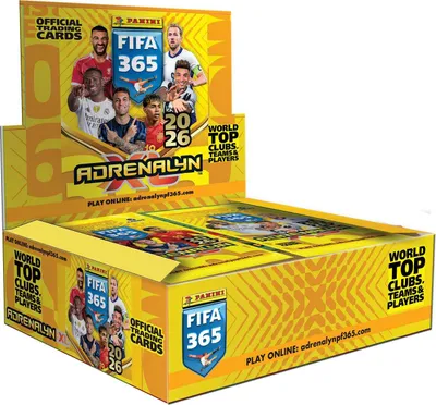 Produktbild von PANINI Adrenalyn XL 2026 Football Cards: Booster Box (24 Packs) FIFA 365