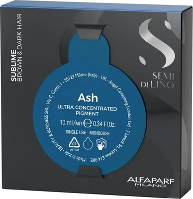 Produktbild von Alfaparf Milano Semi di Lino Sublime Pigments Color Ash .1 10 ml