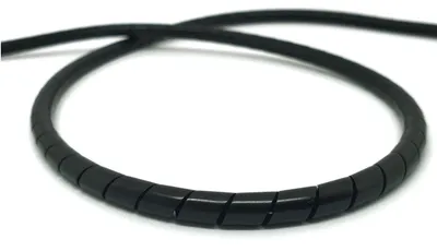 Image de Tuyau spiralé pour conduite de frein 2m - Noir
