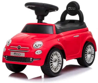 Obrázok produktu pre Posuvné autíčko Posuvné autíčko Detská hračka od 1 roka Fiat 500 Corallo červená