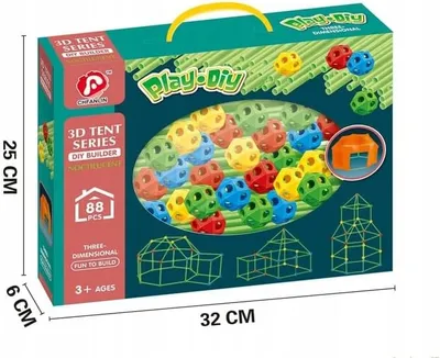 Produktbild von Stavebnice Fort Castle Stavební stan 3D STEM