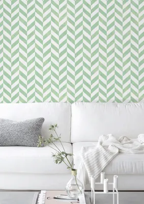 Produktbild von Coloray Fototapete 208x146 cm Vlies-Fototapete - Geometrisches Herringbone.