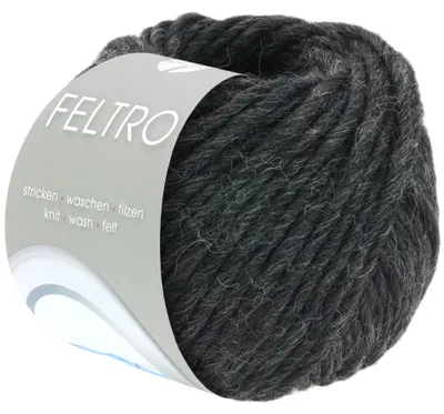 Produktbild von Lana Grossa - Feltro 0025 anthrazit