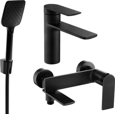 Immagine prodotto di Mexen Zero R62 set da bagno, nero - 71103R62-70