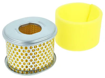 Produktbild von vhbw Filter kompatibel mit Honda GX390, GX340, GX270, GX240 Rasenmäher - 10,2 x 9 x 7,7 cm