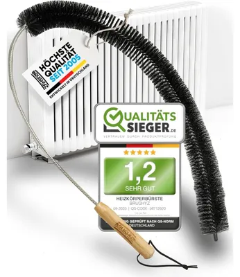 Produktbild von Heizkörperbürste Radiatorbürste Staubbürste - Lang und flexibel - Weiche Borsten - 80 cm