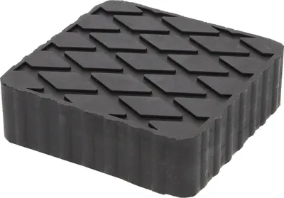 Image de KS Tools support en caoutchouc 08 pour ponts élévateurs, 116,5 x 116,5 x 36,5 mm