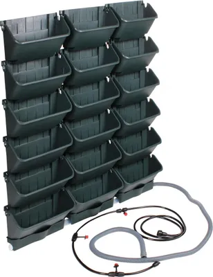 Produktbild von Wallnet Set plastové květináče na zeď se samozavlažováním balení 1 sada