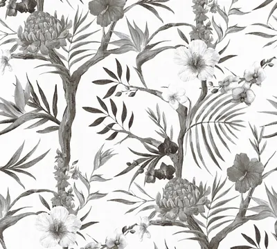 Produktbild von Livingwalls Vliestapete Neue Bude 2.0 Tapete weiß grau schwarz 10,05 m x 0,53 m 362022 36202-2