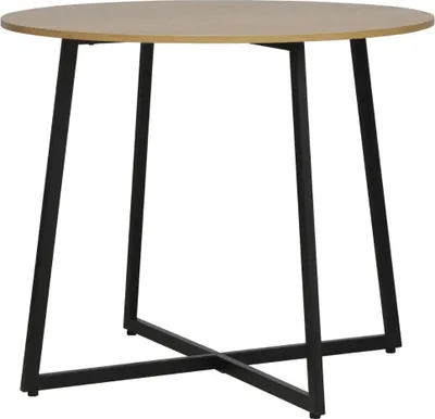 Image de Table à manger SABIN – chêne / noir