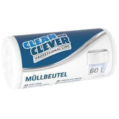 Obrázek produktu pro 250 Professional Line Clean and Clever vložky do odpadkových košů 60l bílé PRO 73
