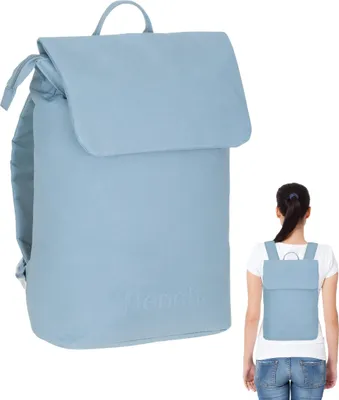 Produktbild von Rucksack Damen klein Bench York Loft Fashion small medium DIN A4 Bürotasche Handtasche Tasche Büro Freizeitrucksack 64200 2800 Grau + Schlüsselbörse