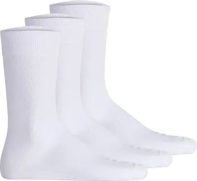 Produktbild von Hudson Uni Socken, 3er Pack - Easy, Komfortbund, Basic Socken, einfarbig Weiß 39-42