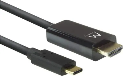 Produktbild von USB-C-zu-HDMI-Adapter Ewent EW9824 4K 2 m
