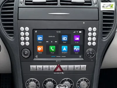 Produktbild von Dynavin D9-SLK Android Autoradio 7 Zoll für Mercedes SLK mit Head-up-Display