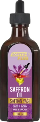 Produktbild von Softto+Plus Safranöl - 100ml für Gesicht & Körper