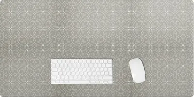 Produktbild von Geometrisches Ornament – Schreibtischunterlage – Rutschfeste Tischunterlage – Schreibtischmatte für Büro & Zuhause – Schreibunterlage – Mauspad – Tischmatte – 100 x 50 cm