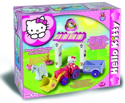 Image de Set de ferme Hello Kitty 18 pièces