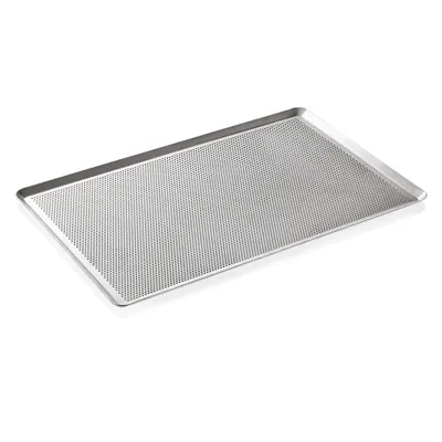 Produktbild von Kuchenblech / Backblech, Aluminium, perforiert, 60x40x2 cm