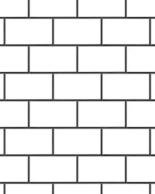 Productafbeelding van Profhome BA220101-DI Grafisch behang glimmend wit antraciet 5,33 m2
