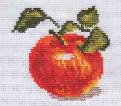 Productafbeelding van Borduurpakket kruisstppel 8x8 cm