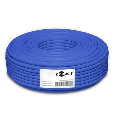 Obrázek produktu pro Goobay 91893, 100 m, Cat7a+, S/FTP (S-STP), Modrá