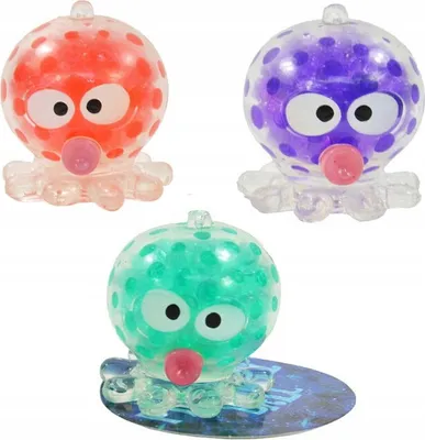 Produktbild von Squishy Octopus mit Kugeln 1 St. / Kögler