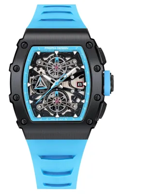 Image de Montre pour homme Pagani Design Fusc, chronographe, bleu/noir