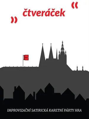 Obrázek produktu pro Čtveráček/Improvizační satirická karetní párty hra