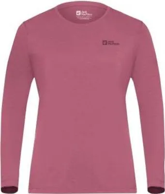 Produktbild von Jack Wolfskin Damen Vonnan Langarmshirt raisin S