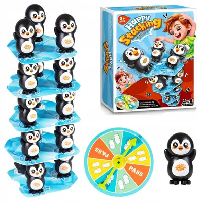 Produktbild von NORIMPEX Pingwinturm Geschicklichkeitsspiel für Kinder