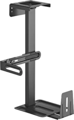 Zdjęcie produktu dla Uchwyt na komputer Brateck CPB-25 pod blatem stołu, wysuwany, obrotowy
