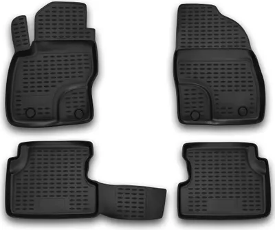 Produktbild von AD Tuning Gummi Fußmatten Set für Ford Focus MK2 + Turnier, Bj. -2/2011