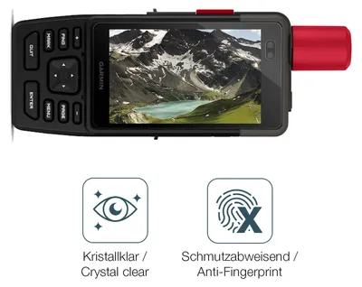Image de 2x Protection ecrán pour Garmin GPSMAP H1i Plus Verre souple Film Protecteur 9H dipos