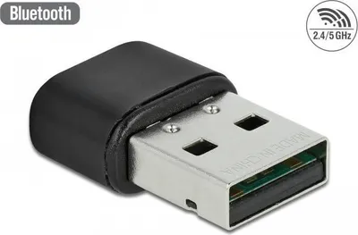 Image de DELOCK Adapter BT 4.2 +Dualband WLAN ac/a/b/g/n 433 Mbps USB