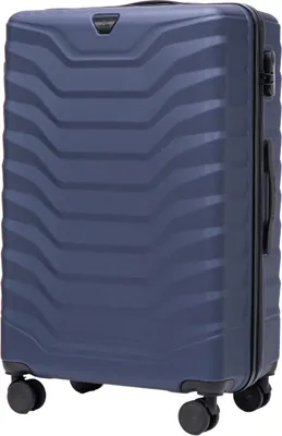 Obrázok produktu pre Veľký kufor Wings 28" PEAFOWL modrý, materiál ABS+, objem 97 l